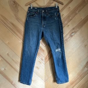 Levi’s 501 original crop women’s sz 27x26